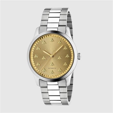 mens gucci bee watch|Gucci bee watch ladies.